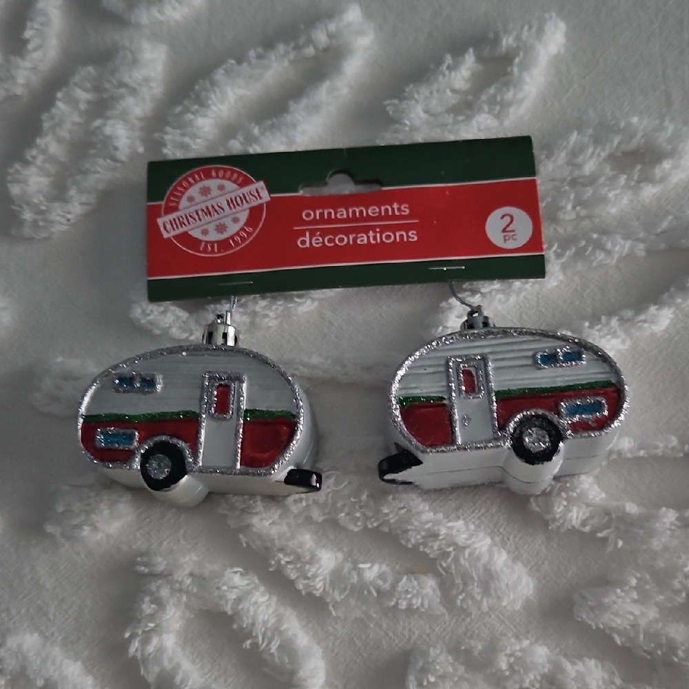 Christmas Camper Ornaments